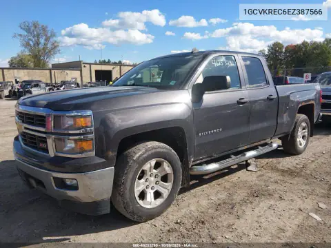 2014 Chevrolet Silverado 1500 2Lt VIN 1GCVKREC6EZ387566 фото 3
