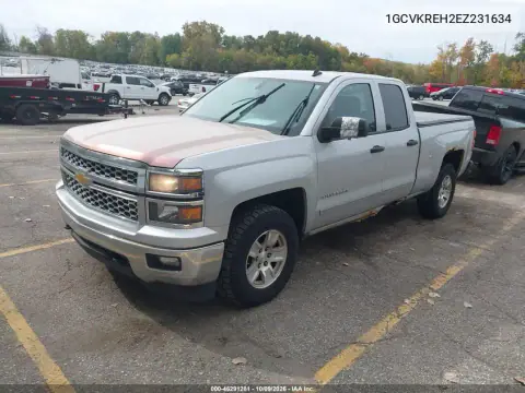 2014 Chevrolet Silverado 1500 1Lt VIN 1GCVKREH2EZ231634 фото 3