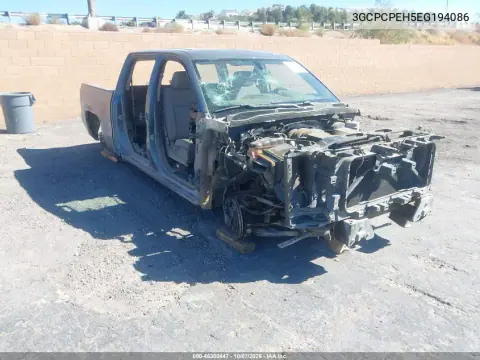 3GCPCPEH5EG194086 — 2014 Chevrolet Silverado, Повреждение кузова, фото до ремонта