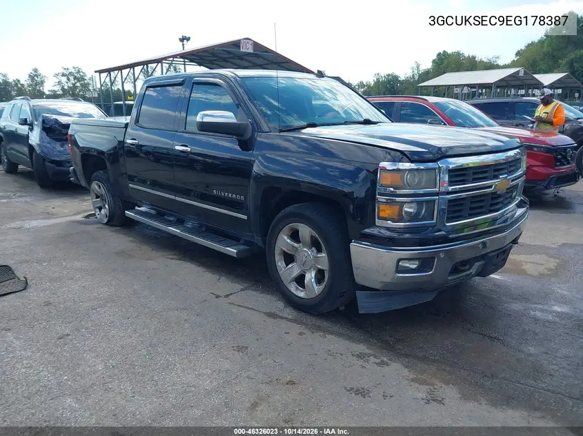 3GCUKSEC9EG178387 Chevrolet Silverado 2014 — повреждение Не указано, фото до ремонта