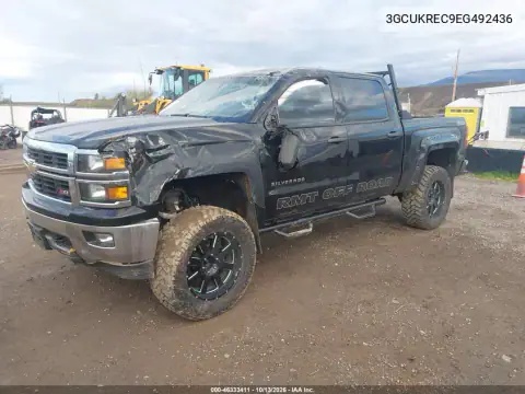 3GCUKREC9EG492436 — 2014 Chevrolet Silverado, фото 3 с аукциона IAAI, Передний левый