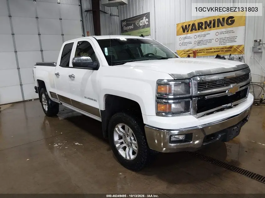 1GCVKREC8EZ131803 — 2014 Chevrolet Silverado, фото 2 с аукциона IAAI, Передняя часть