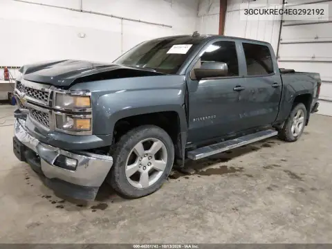 3GCUKREC4EG292192 — 2014 Chevrolet Silverado, фото 2 с аукциона IAAI, Передняя часть