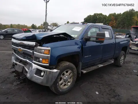 2015 Chevrolet Silverado 2500Hd Lt VIN 1GC1KVEG4FF678452 фото 3