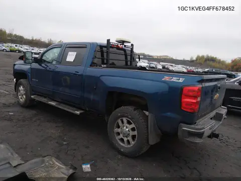 2015 Chevrolet Silverado 2500Hd Lt VIN 1GC1KVEG4FF678452 фото 4