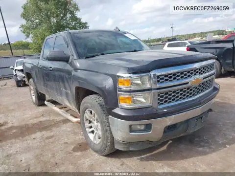 1GCVKREC0FZ269059 — 2015 Chevrolet Silverado, Левый бок, фото до ремонта