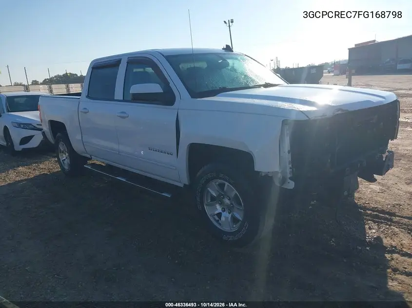 3GCPCREC7FG168798 — 2015 Chevrolet Silverado, фото 2 с аукциона IAAI, Передняя часть