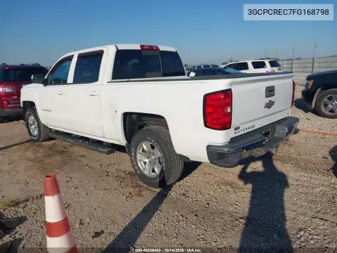 3GCPCREC7FG168798 — 2015 Chevrolet Silverado, фото 4 с аукциона IAAI, Передняя часть