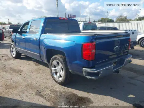 3GCPCSEC3FG513283 — 2015 Chevrolet Silverado, фото 4 с аукциона IAAI, Передняя часть