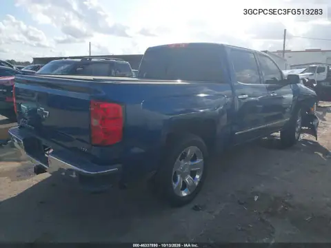 3GCPCSEC3FG513283 — 2015 Chevrolet Silverado, фото 5 с аукциона IAAI, Передняя часть