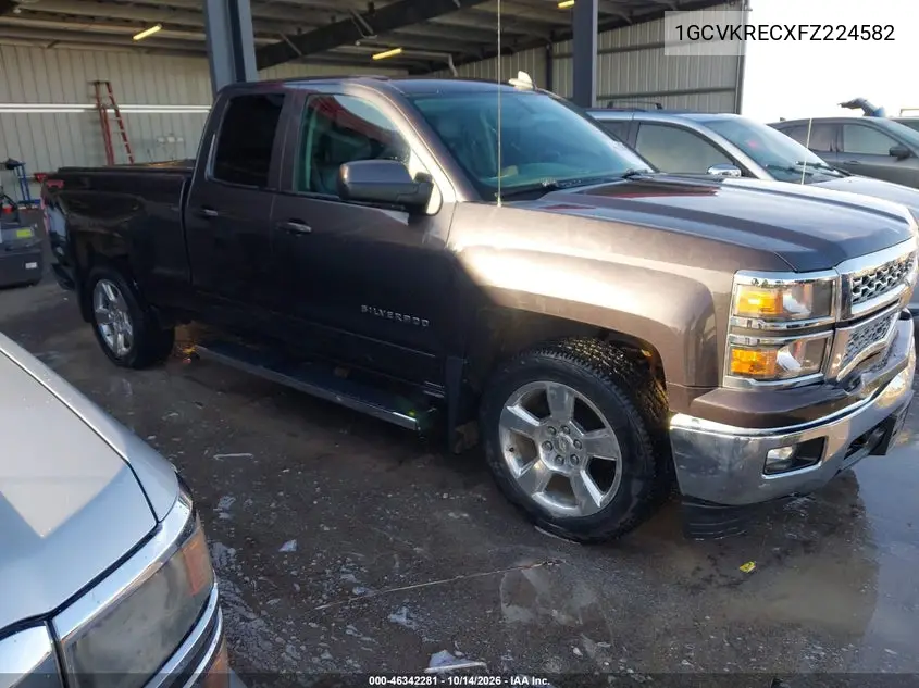 1GCVKRECXFZ224582 — 2015 Chevrolet Silverado, фото 2 с аукциона IAAI, Задняя часть