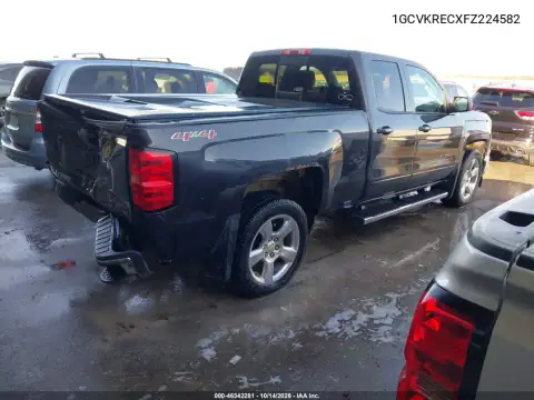 1GCVKRECXFZ224582 — 2015 Chevrolet Silverado, фото 5 с аукциона IAAI, Задняя часть