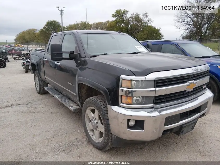 2015 Chevrolet Silverado 2500Hd Ltz VIN 1GC1KWEG0FF154964 фото 2