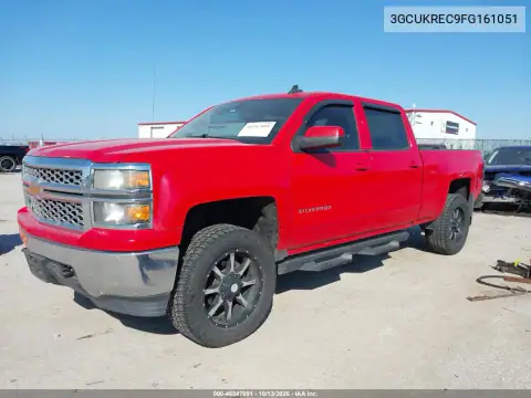 3GCUKREC9FG161051 — 2015 Chevrolet Silverado, фото 3 с аукциона IAAI, Передняя часть