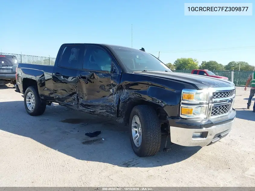 1GCRCREC7FZ309877 Chevrolet Silverado 2015 — повреждение Боковая часть, фото до ремонта
