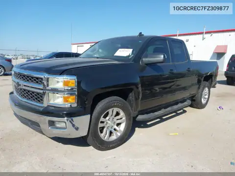 1GCRCREC7FZ309877 — 2015 Chevrolet Silverado, фото 2 с аукциона IAAI, Боковая часть