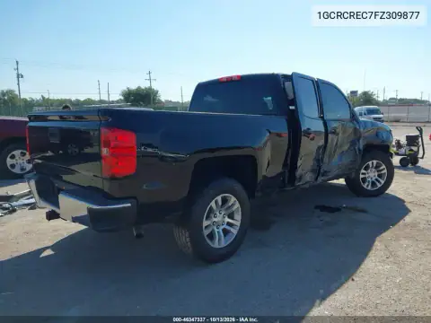 1GCRCREC7FZ309877 — 2015 Chevrolet Silverado, фото 4 с аукциона IAAI, Боковая часть