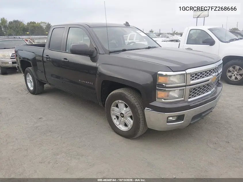 1GCRCREC7FZ268666 — 2015 Chevrolet Silverado, фото 2 с аукциона IAAI, Нет