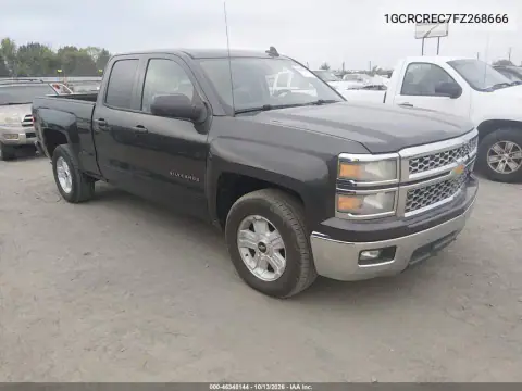 1GCRCREC7FZ268666 — 2015 Chevrolet Silverado, Нет, фото до ремонта