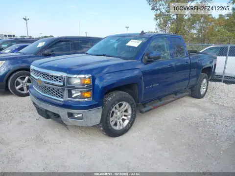 1GCVKREH2FZ412265 — 2015 Chevrolet Silverado, фото 3 с аукциона IAAI, Естественный износ