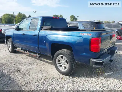 1GCVKREH2FZ412265 — 2015 Chevrolet Silverado, Естественный износ, фото до ремонта
