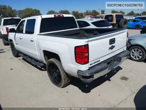 2016 Chevrolet Silverado 1500 1Lt VIN 3GCPCREC1GG298755 фото 4