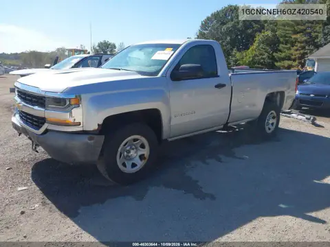 2016 Chevrolet Silverado 1500 Wt VIN 1GCNCNEH6GZ420540 фото 3
