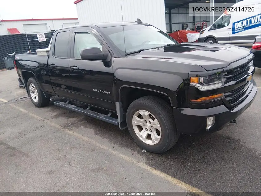 2016 Chevrolet Silverado 1500 2Lt VIN 1GCVKREC3GZ414726 фото 2