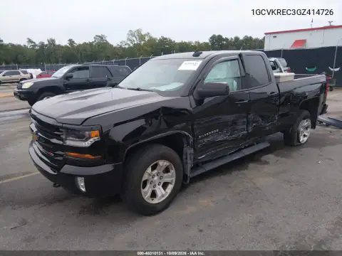 2016 Chevrolet Silverado 1500 2Lt VIN 1GCVKREC3GZ414726 фото 3
