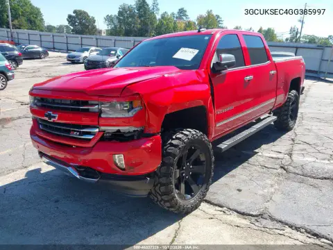 2016 Chevrolet Silverado 1500 2Lz VIN 3GCUKSEC4GG385997 фото 3