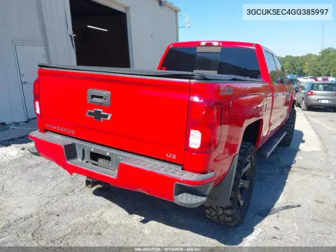 2016 Chevrolet Silverado 1500 2Lz VIN 3GCUKSEC4GG385997 фото 5