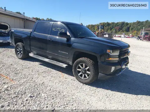 2017 Chevrolet Silverado 1500 2Lt VIN 3GCUKREC6HG226943 фото 2
