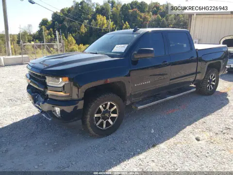 2017 Chevrolet Silverado 1500 2Lt VIN 3GCUKREC6HG226943 фото 3