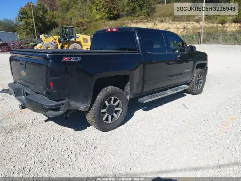 2017 Chevrolet Silverado 1500 2Lt VIN 3GCUKREC6HG226943 фото 5