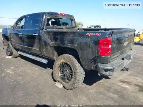1GC1KWEY6HF127733 — 2017 Chevrolet Silverado, фото 3 с аукциона IAAI, Переворот