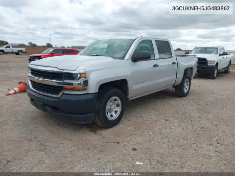 2018 Chevrolet Silverado 1500 Wt VIN 3GCUKNEH5JG483862 фото 3
