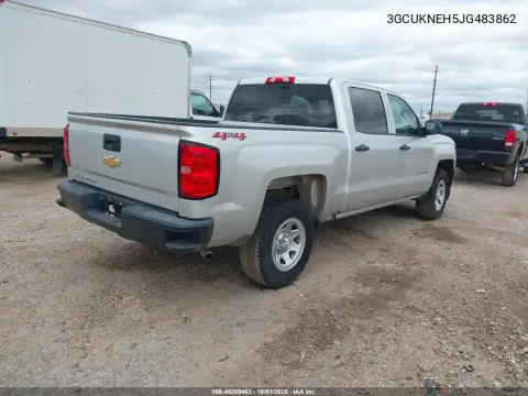 2018 Chevrolet Silverado 1500 Wt VIN 3GCUKNEH5JG483862 фото 5