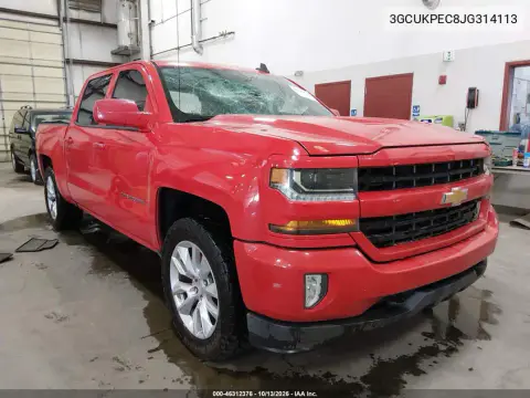 3GCUKPEC8JG314113 — 2018 Chevrolet Silverado, Вандализм, фото до ремонта