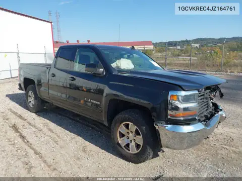 1GCVKREC4JZ164761 — 2018 Chevrolet Silverado, Передняя часть, фото до ремонта
