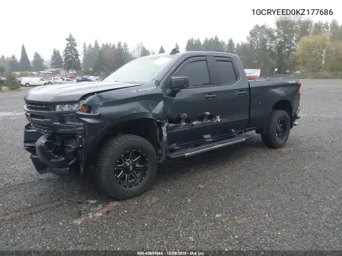 2019 Chevrolet Silverado 1500 Rst VIN 1GCRYEED0KZ177686 фото 3