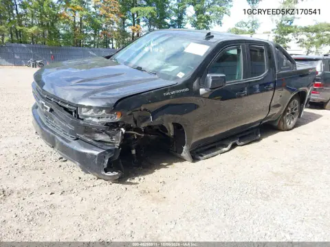 2019 Chevrolet Silverado 1500 Rst VIN 1GCRYEED5KZ170541 фото 3