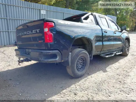 2019 Chevrolet Silverado 1500 Rst VIN 1GCRYEED5KZ170541 фото 5