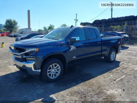 2019 Chevrolet Silverado 1500 Lt VIN 1GCRYDED0KZ228503 фото 3