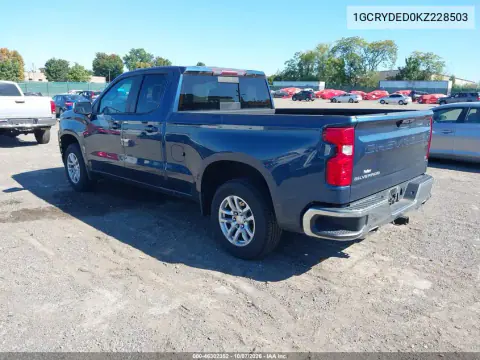 2019 Chevrolet Silverado 1500 Lt VIN 1GCRYDED0KZ228503 фото 4