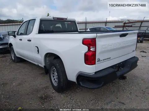 1GCRWAEH9KZ397488 — 2019 Chevrolet Silverado, фото 4 с аукциона IAAI, Боковая часть