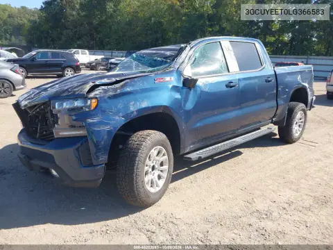 2020 Chevrolet Silverado 1500 4Wd Short Bed Rst VIN 3GCUYEET0LG366583 фото 2