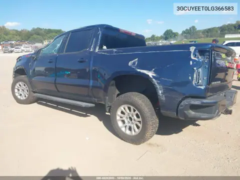 2020 Chevrolet Silverado 1500 4Wd Short Bed Rst VIN 3GCUYEET0LG366583 фото 3