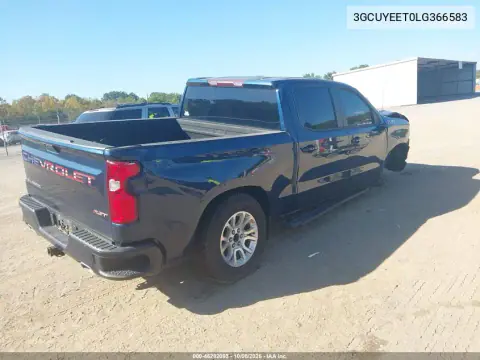 2020 Chevrolet Silverado 1500 4Wd Short Bed Rst VIN 3GCUYEET0LG366583 фото 4