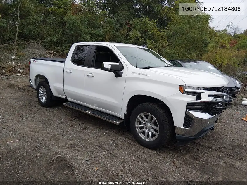 1GCRYDED7LZ184808 — 2020 Chevrolet Silverado, фото 2 с аукциона IAAI, Передний левый