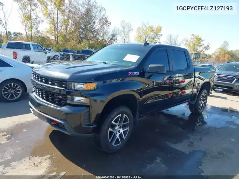 1GCPYCEF4LZ127193 — 2020 Chevrolet Silverado, фото 3 с аукциона IAAI, Задняя часть